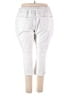 Quacker Factory Solid White Casual Pants Size 2X - photo 2