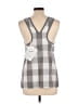 Alysi 100% Cotton Gray Tank Top Size EU (IT) 46 / US 10 - photo 2