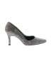Stuart Weitzman Stars Gray Heels Size 7 1/2 - photo 1