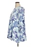 Ruby Rd. Blue 3/4 Sleeve Blouse Size 1X - photo 5