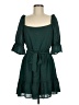 Speechless Plaid Green Casual Dress Size M - photo 1