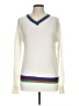 Pol Ivory Long Sleeve Top Size L - photo 1