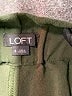 Ann Taylor LOFT 100% Polyester Solid Green Shorts Size S - photo 3