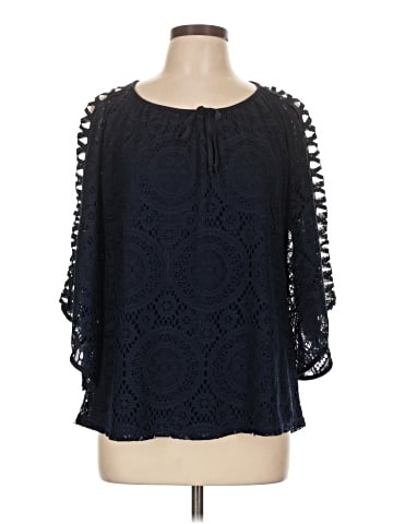 Tacera 3/4 Sleeve Blouse (view 1)