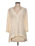 BCBGMAXAZRIA Ivory 3/4 Sleeve Blouse Size XS - photo 1
