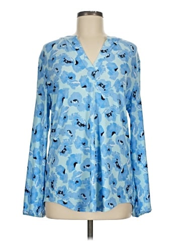 Anne Klein Long Sleeve Blouse (view 1)