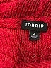 Torrid 100% Cotton Red Pullover Sweater Size 4X Plus (4) - photo 7