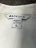 Athleta 100% Polyester Ivory Short Sleeve Blouse Size XL - photo 4