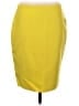 Carlisle Solid Yellow Formal Skirt Size M - photo 1