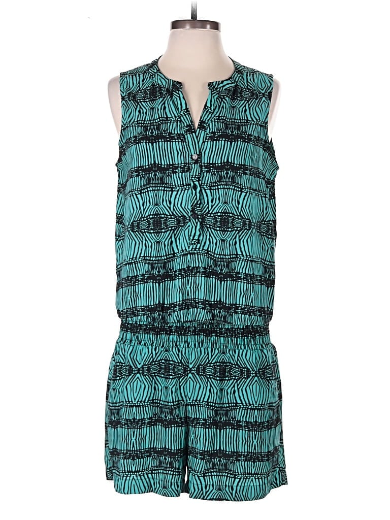 Pre-owned Gibson Romper In Teal