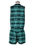 Gibson 100% Polyester Teal Romper Size S - photo 2