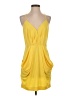 BCBGeneration Yellow Cocktail Dress Size S - photo 1