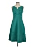 Merona Solid Teal Cocktail Dress Size 4 - photo 1