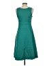 Merona Solid Teal Cocktail Dress Size 4 - photo 2