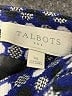 Talbots Outlet Tweed Blue Formal Skirt Size 16 - photo 4