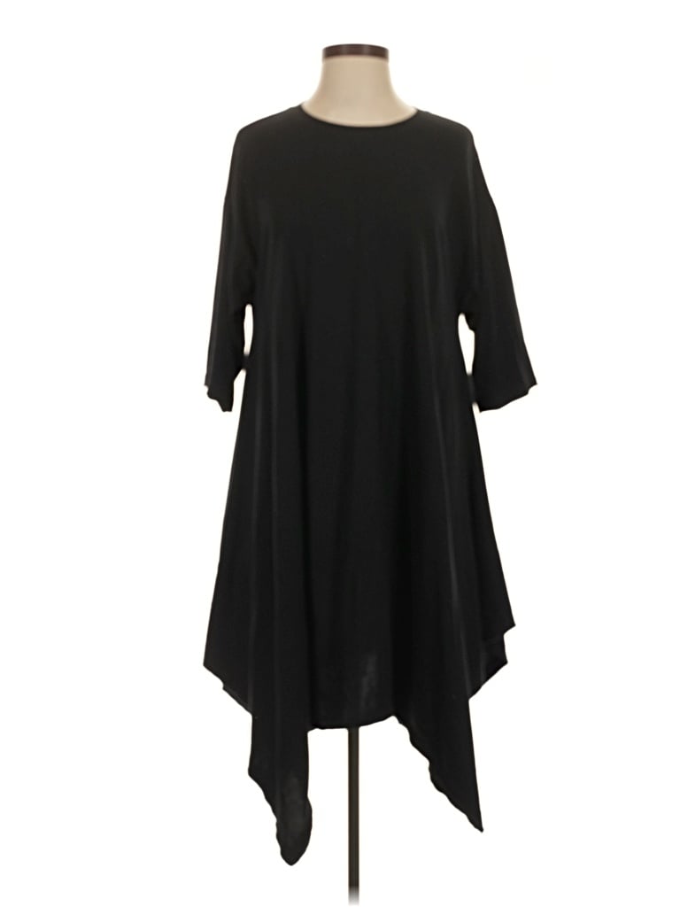 Pre-owned Fp Beach Casual Dress In Black