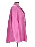 Gap Checkered-gingham Pink Long Sleeve Button-Down Shirt Size L - photo 4