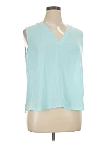 Worthington Sleeveless Blouse (view 1)