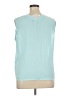 Worthington 100% Polyester Teal Sleeveless Blouse Size XL - photo 2