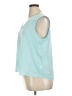 Worthington 100% Polyester Teal Sleeveless Blouse Size XL - photo 5
