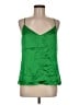 L'Agence 100% Elastane Green Sleeveless Top Size Med (2) - photo 1