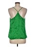 L'Agence 100% Elastane Green Sleeveless Top Size Med (2) - photo 2