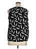 Adam Levine 100% Polyester Black Sleeveless Blouse Size XL - photo 2