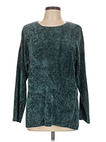 August Silk Pullover Sweater (view 1)