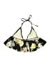 ASOS Floral Black Swimsuit Top Size 6 - photo 2