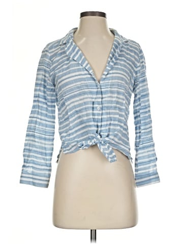 Bella Dahl Long Sleeve Polo (view 1)