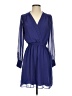 BCBGeneration 100% Polyester Solid Blue Casual Dress Size XS - photo 1