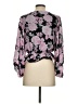 Sugarlips 100% Polyester Floral Pink Purple 3/4 Sleeve Blouse Size XS - photo 2