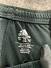 Adidas 100% Recycled Polyester Stripes Black Athletic Shorts Size XL (kids) - photo 3