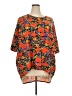 Lularoe Orange 3/4 Sleeve T-Shirt Size 24 - 26 - photo 1