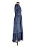 Max Studio 100% Polyester Blue Casual Dress Size XS - photo 4