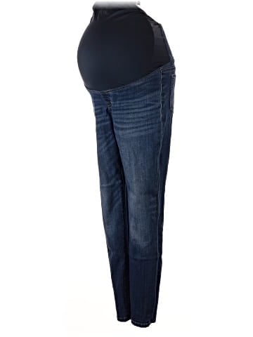 Madewell Maternity Over-the-Belly Skinny Jeans in Danny Wash: TENCEL&trade; Denim Edition (view 1)