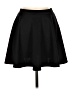 Frenchi Solid Black Casual Skirt Size M - photo 1