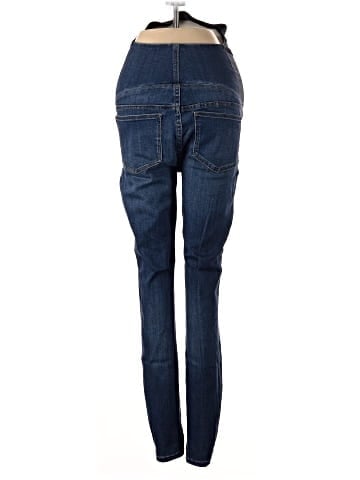 Madewell Maternity Over-the-Belly Skinny Jeans in Danny Wash: TENCEL&trade; Denim Edition (view 2)