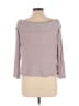 Rewind Gray 3/4 Sleeve Top Size L - photo 2