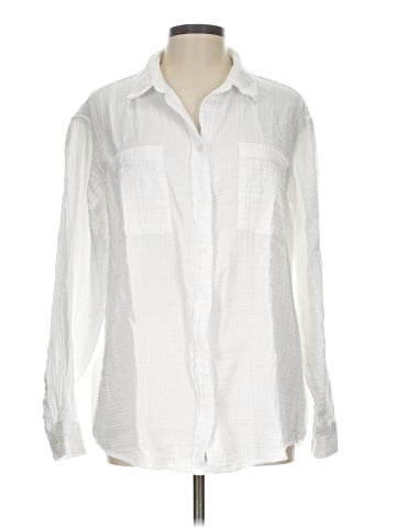 Gap Long Sleeve Button-Down Shirt (view 1)