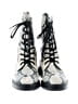 Stuart Weitzman Ivory Ankle Boots Size 7 1/2 - photo 2