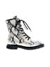 Stuart Weitzman Ivory Ankle Boots Size 7 1/2 - photo 1