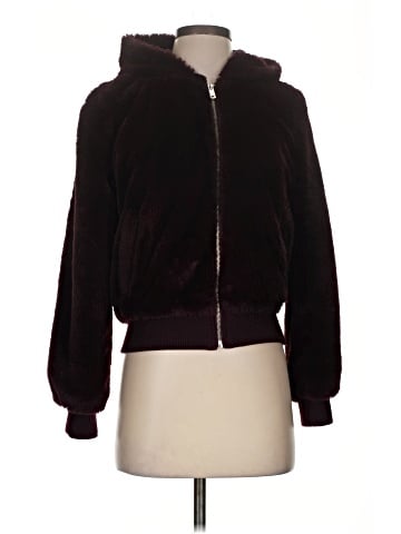 Love Tree Faux Fur Jacket (view 1)