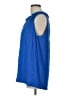 Soft Surroundings Blue Sleeveless Blouse Size L - photo 5