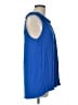 Soft Surroundings Blue Sleeveless Blouse Size L - photo 4