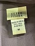 Eileen Fisher 100% Silk Gray Long Sleeve Silk Top Size M - photo 7