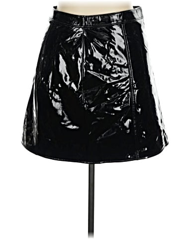 J.Crew Factory Store Faux Leather Skirt (view 1)