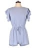 Angashion Solid Blue Romper Size XL - photo 1