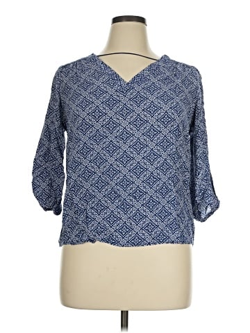 dalia 3/4 Sleeve Blouse (view 1)