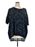 Lularoe Blue 3/4 Sleeve T-Shirt Size 24 - 26 - photo 1